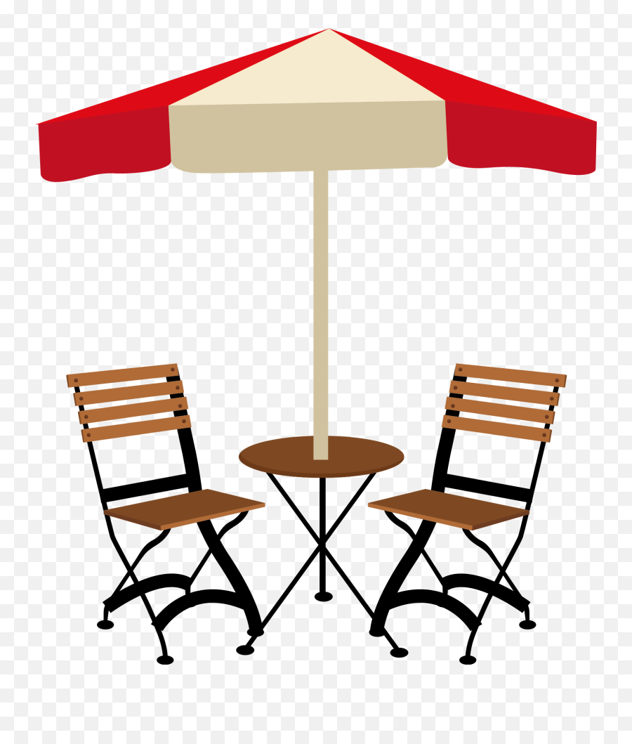Table Clipart Png - Cafe Table And Chairs Png,Table Clipart Png