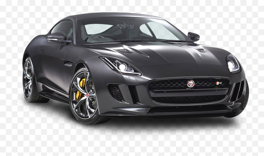 Black Jaguar F Type Coupe Car Png Image - Black Jaguar F Type Wallpaper 4k,Jaguar Png