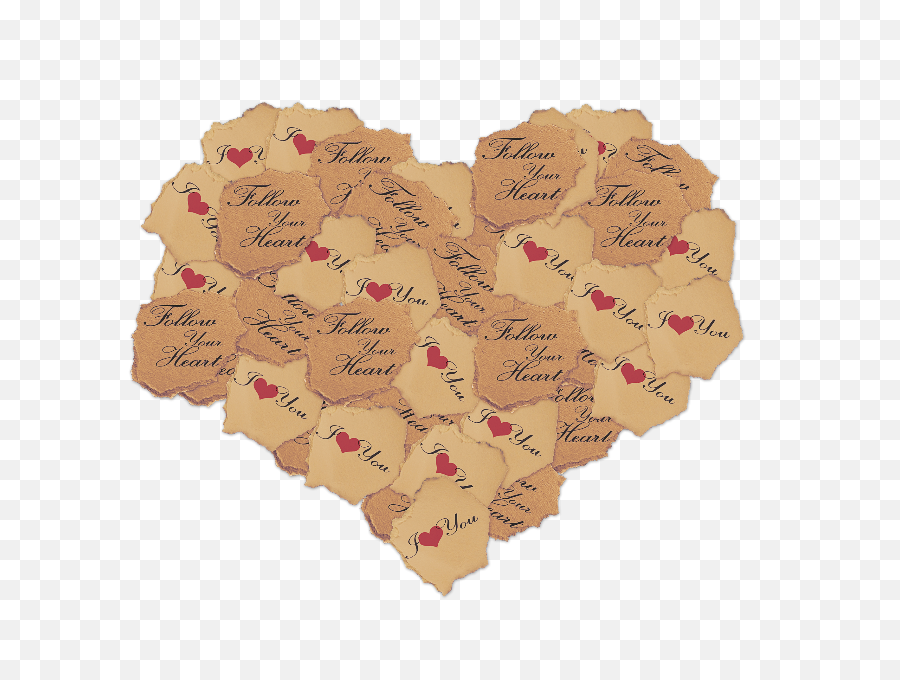 Download Torn Paper Heart Png Stock - Paper Heart Png,Ripped Paper Png