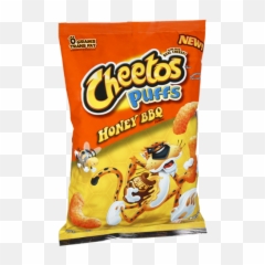Cheetos Puffs Honey Bbq Cheese Flavored - Hot Transparent png