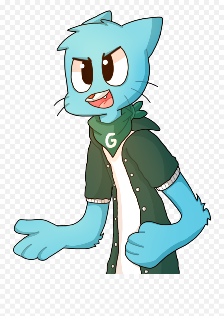 The Amazing World Of Gumball Fan Art - Gumball Watterson Fan Gumball Fanart Png,Gumball Png