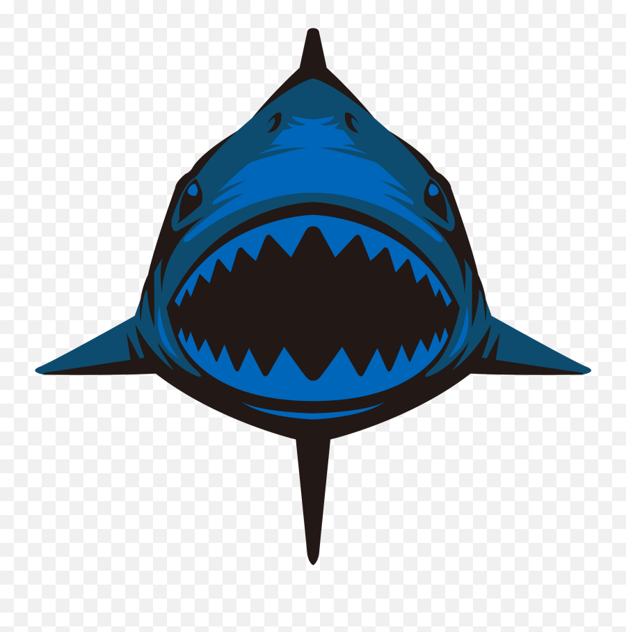 Download Hammerhead Shark Silhouette - Shark Logo Png,Shark Silhouette Png