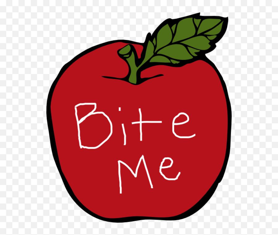 Library Of Bite Out An Apple Banner Download Png - Drawing Of Apple Png,Bitten Apple Png