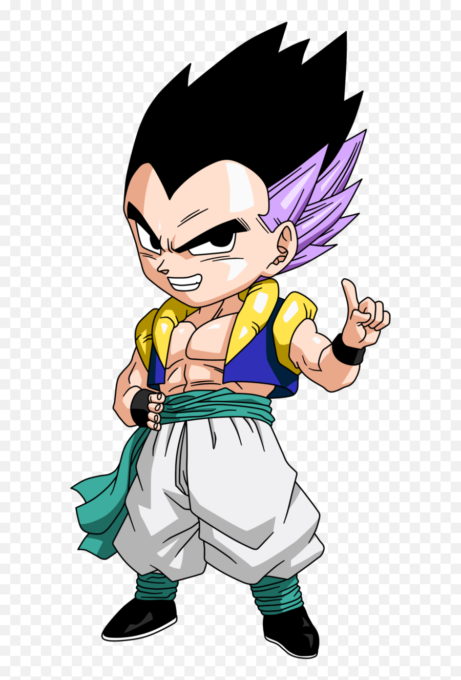 Dragon Ball Png - Chibi Dragon Ball Z Characters,Gotenks Png