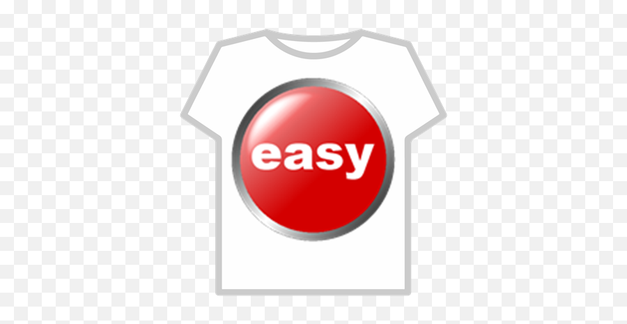 Easy Button Transparent Background - Roblox Circle Png,Subscribe Button Transparent Background