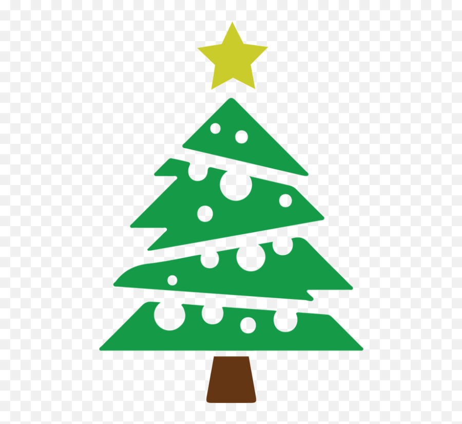 Christmas Tree Clip Art - Tree Vector Png Download 1000 Vector Christmas Tree Png,Christmas Tree Transparent Background