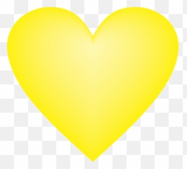Coração Amarelo Png U2013 Psfont Tk - Yellow Heart Clipart Transparent Background,Coração Png