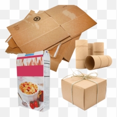 Gift Box Recycled - Gift Box From Recycled Materials Png,Cardboard Png