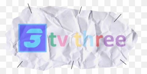 Download Hd Tv3 Paper Tear Original - Face Transparent PNG Bed Sheet