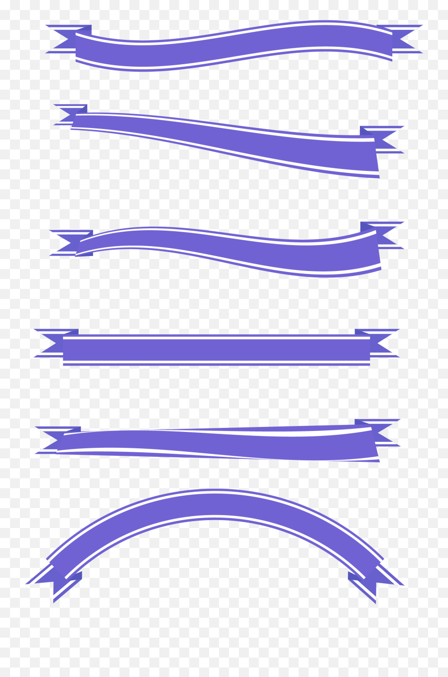 Download Blue Color Ribbon Border Png And Vector Image - Weapon,Blue Border Png