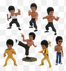 Bruce Lee - Dformz Blind Box 3u201d Vinyl Figure Display Of 12 Antioquia La Mas Educada Png,Bruce Lee Png