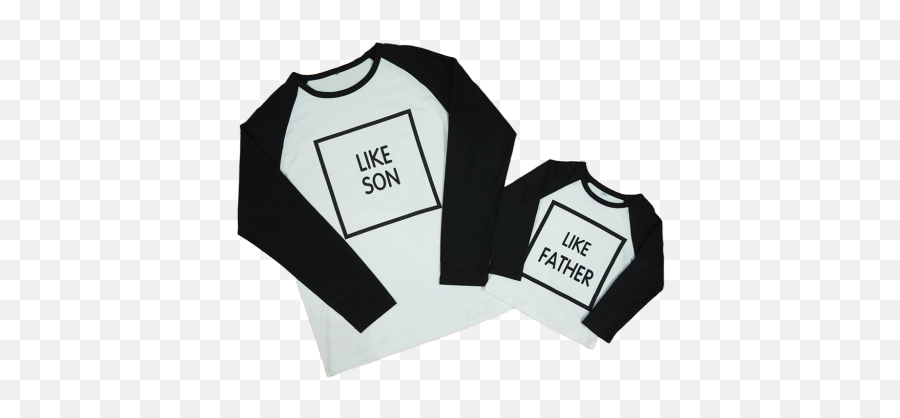 Matching T - Shirt Long Sleeves Dad And Son Umbrella Png,Father And Son Png