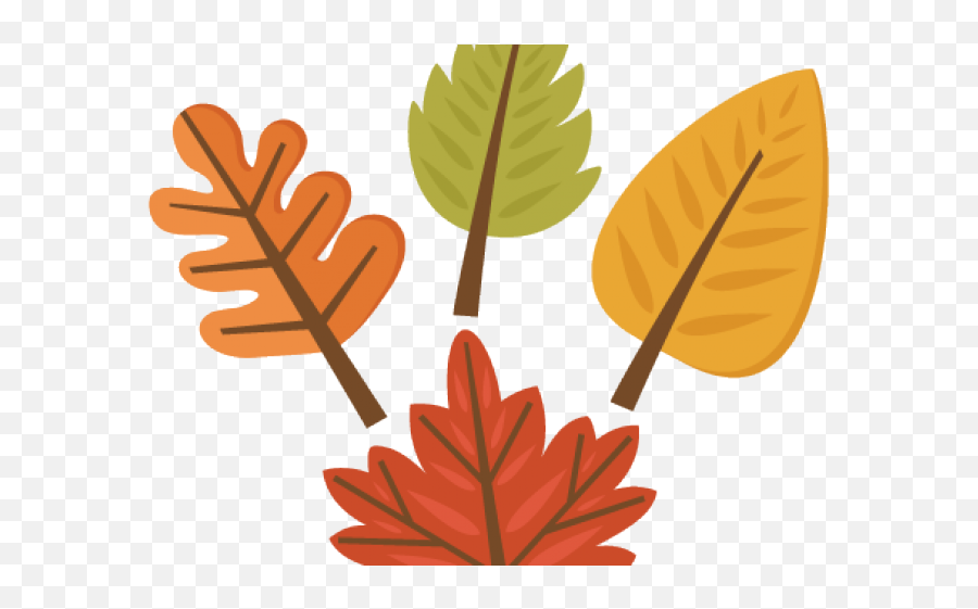 Download Fall Clipart Leaf - Cute Fall Leaf Clipart Png Cute Falling Fall Leaves Clipart,Leaf Clipart Transparent