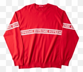 Logo Stripe Knit Top U201cfw 19u201d Png