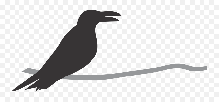 My Three Ravens Logo Is A Graphic Representation Of - Crow Penguin Png,Ravens Logo Images