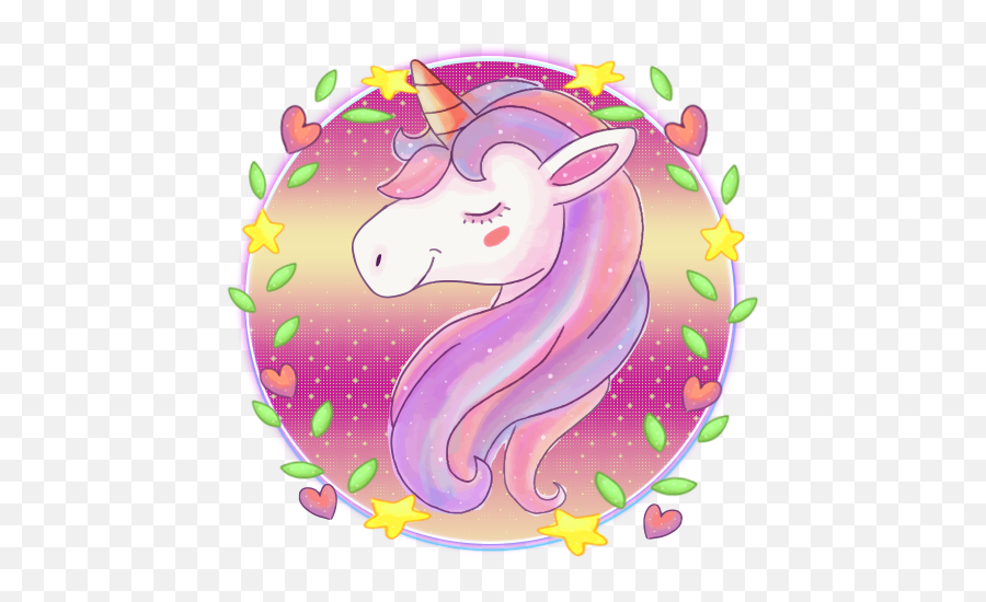 App Insights Pink Glitter Cute Unicorn Rainbow Theme Apptopia - Cartoon Png,Cute Unicorn Png