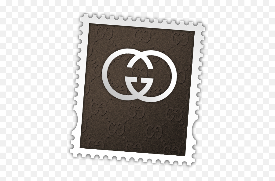 Logo Gucci Stamp Postage Icon - Room Wall Design Gucci Png,Gucci Logo Transparent Background