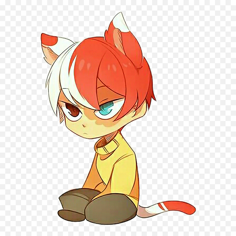 Download Todoroki Kawaii Png - Chibi Kawaii Todoroki Cute,Todoroki Transparent