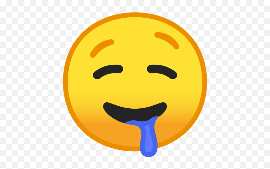 Drooling Face Emoji - Emoji Babando Png,Wet Emoji Png