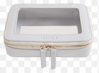 Clarity Jetset Case - Saddle Standard Chic Travel Solid Png,Zipper Transparent