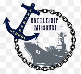 Anchor School Program - USS Missouri en 5911 Records Logo png