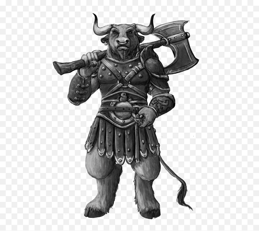 Download Minotaur By Phantagrafie - Minotaur Png Png Image Minotaur Png,Minotaur Png