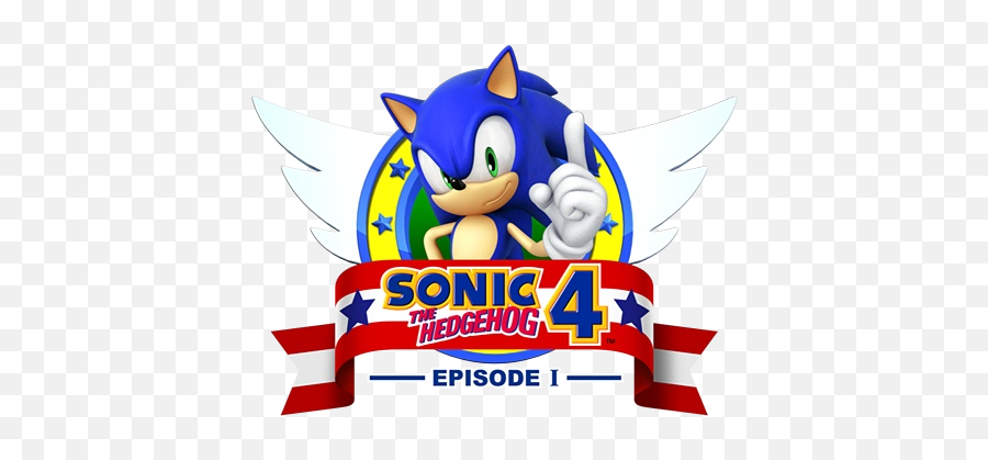 Sonic 4 Japanese Site Goes Live Features Longer Version Of - Sonic The Hedgehog 4 Episode 1 Logo Png,Sonic Head Png