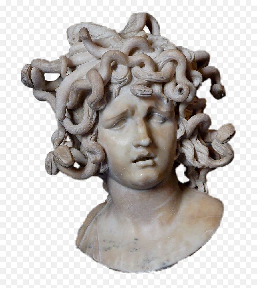 Aesthetic - Medusa Statue Hair Png,Medusa Png