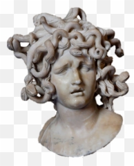Aesthetic - Medusa Statue Hair Png,Medusa Png