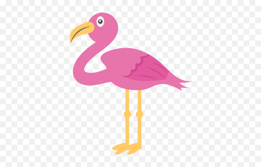 Flamingo Icon Of Flat Style - Available In Svg Png Eps Ai Long,Flamingo Clipart Png