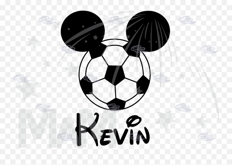 400180 - Mickeyfootballhead U2013 Married With Mickey Soccer Ball Clipart Png,Mickey Mouse Head Png