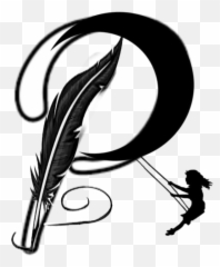 Letters - P In Calligraphy png