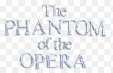 The Phantom Of Opera Text Logo - png