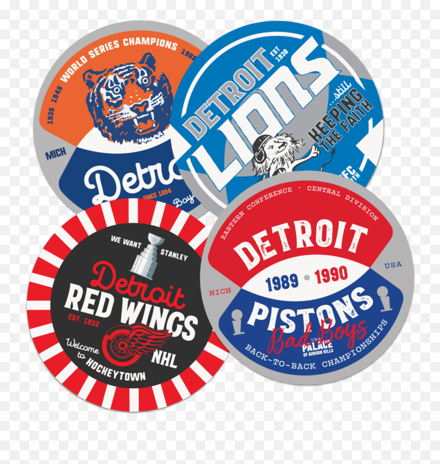Detroit Red Wings Coasters U2014 Brownlee Press Png Logo