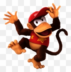Diddy Kong Super Smash Bros Ultimate Unlock Stats Moves - Diddy Kong Smash Bros Png,Donkey Kong Transparent
