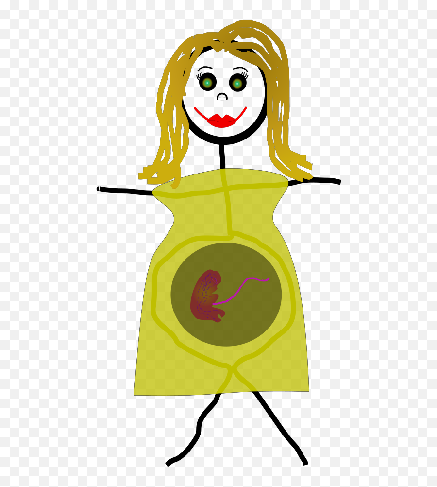 Cartoon Drawing Of Pregnant Woman Svg Clip Arts Download - Happy Png,Pregnant Woman Png