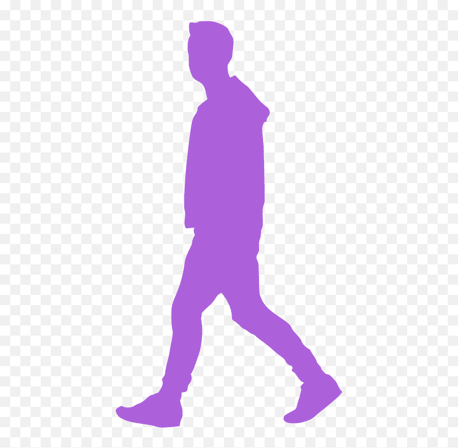 Man Walking Silhouette - Free Vector Silhouettes Creazilla People Walking Silhouette Png,Person Walking Silhouette Png