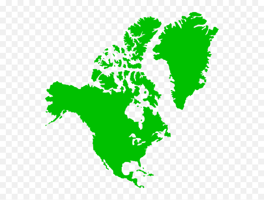 North America 368x348 - Vector North America Outline Png,North Png