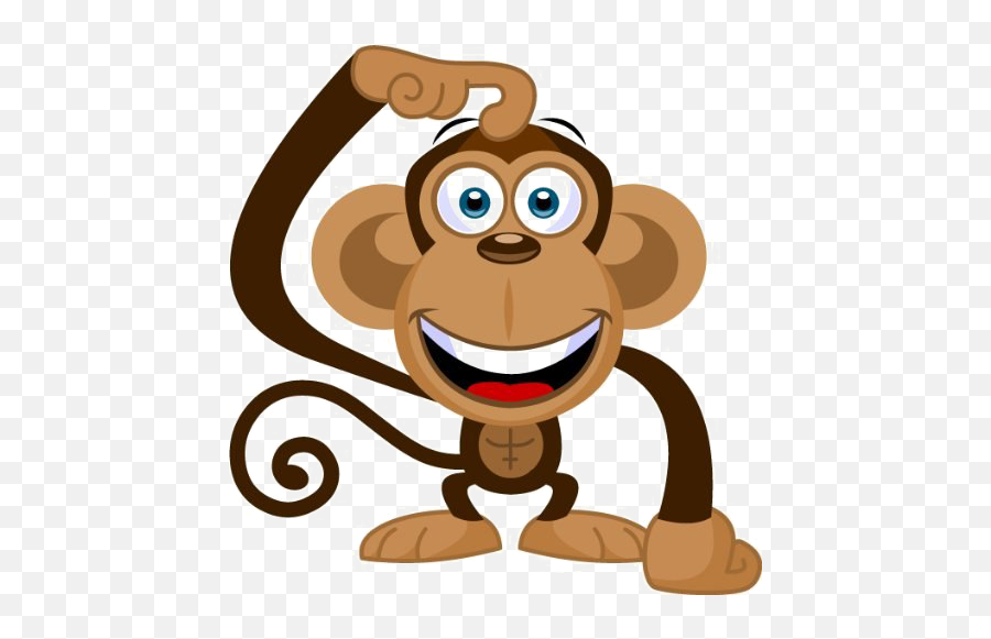 Cute Cartoon Monkey Png Free Download Arts - Monkey Cartoon Images Png,Monkey Transparent Background