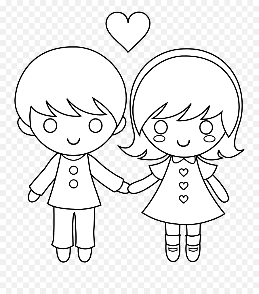 Download Child Clipart - Boy And Girl Holding Hands Png,Little Boy Png