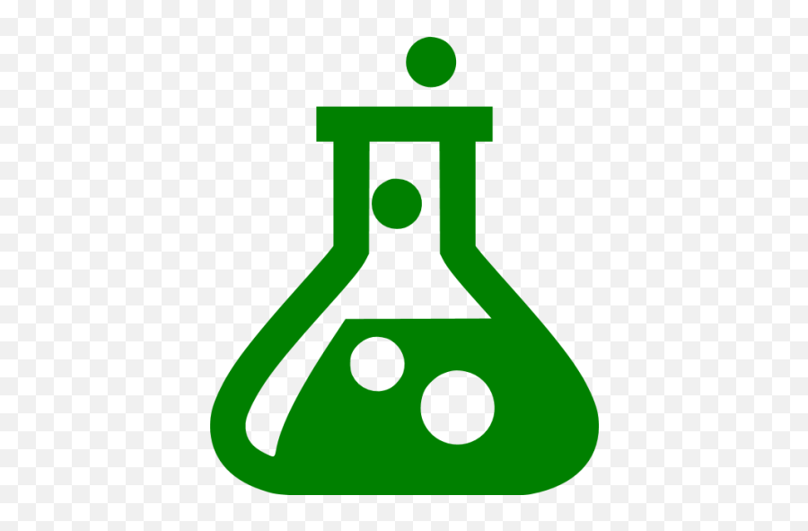 Green Test Tube Icon - Free Green Test Tube Icons Laboratory Flask Png,Icon Quiz