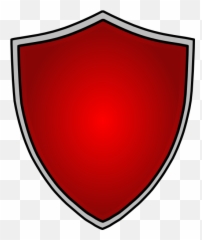 Sam Shield Grey Border Clip Art - Solid png
