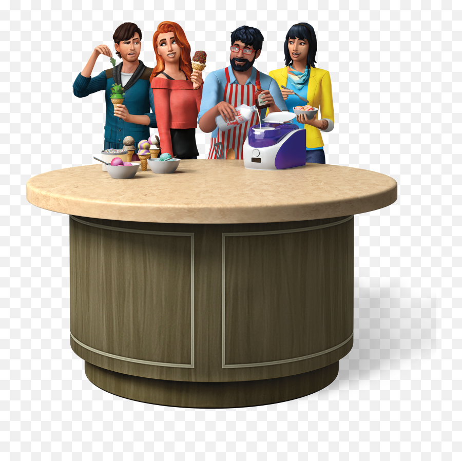 The Sims 4 Official Artwork - Sims Online Sims 4 Cool Kitchen Render Png,Sims 4 Llama Icon