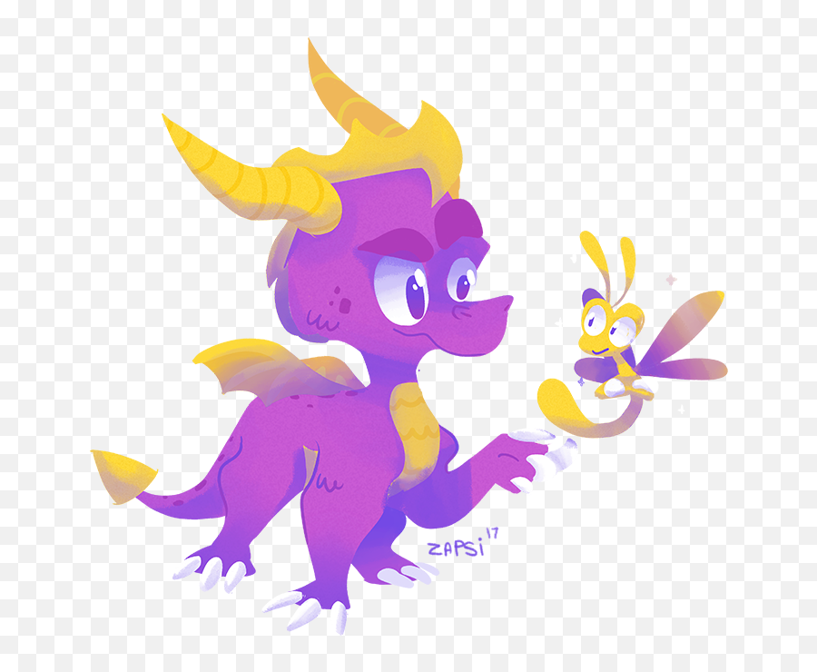 Spyro By Zapsi - Fur Affinity Dot Net Dragon Png,Spyro Icon