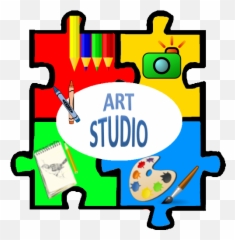 Art Studio Draw Sketch - Art Studio Clip Art Png,App Icon Paper 4 Circles