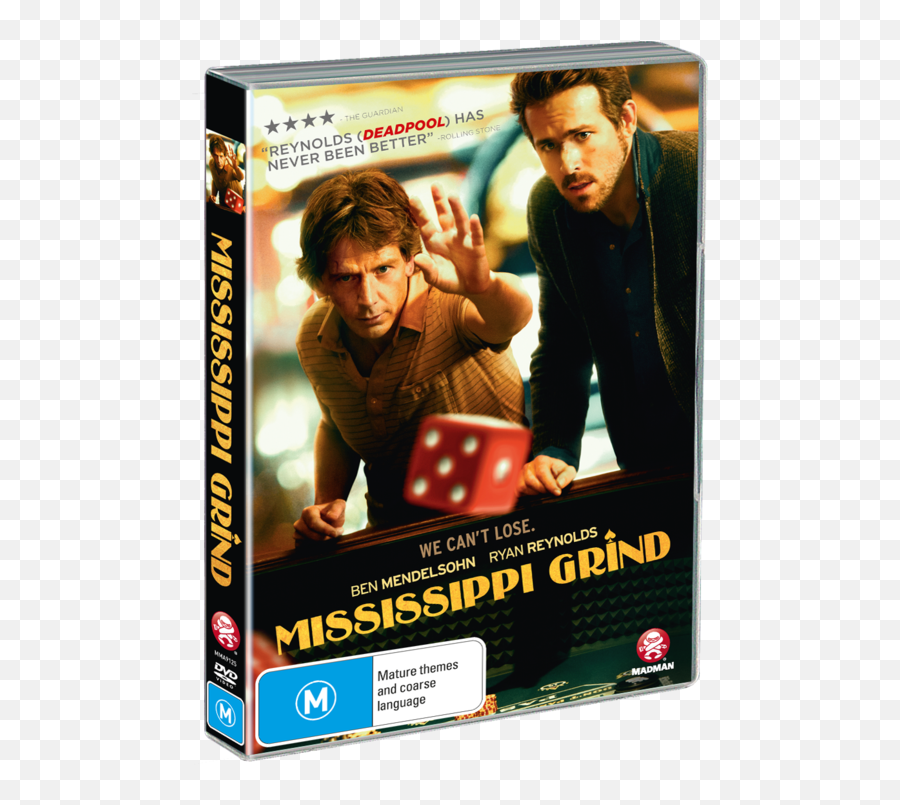 Mississippi Grind - Dvd Mississippi Grind Movie Poster Png,Ryan Reynolds Png