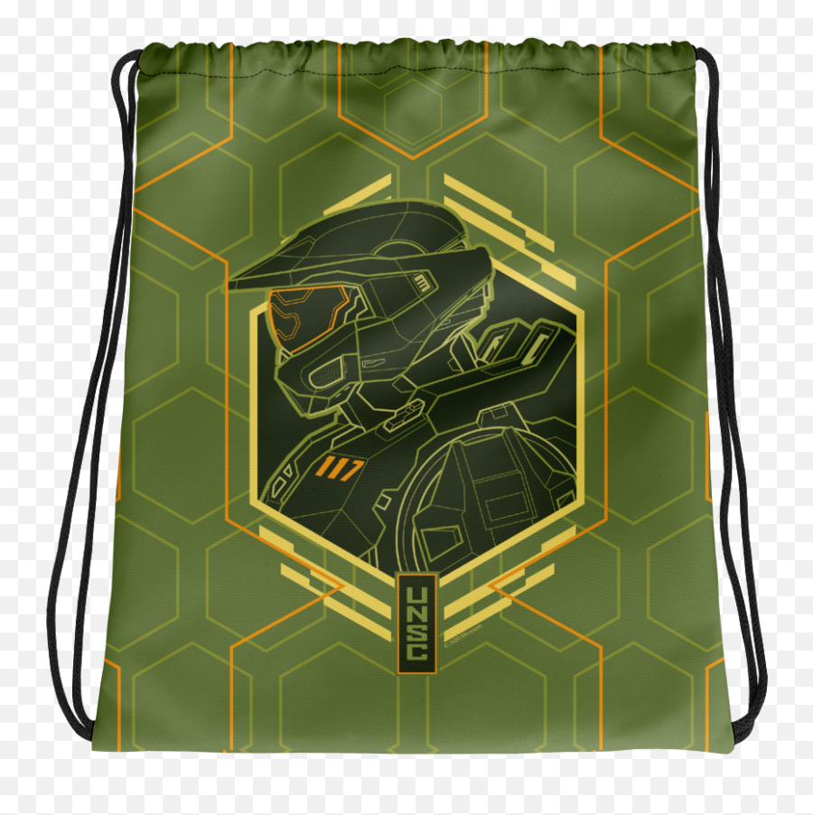 Halo Master Chief Drawstring Bag - Coconut Tree Printed Bag Png,Xbox 360 Icon