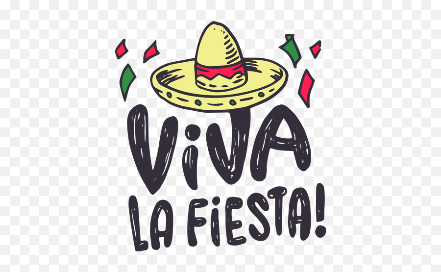 Viva La Fiesta Sombrero Sticker - Clip Art Png,Fiesta Png