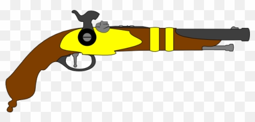 Cartoon Gun Cliparts 25 - Flintlock Clipart Png,Cartoon Gun Png