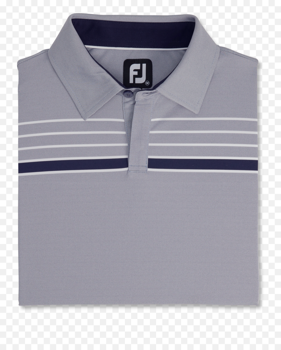 Checker Jacquard Chest Stripe Self Collar - Footjoy Canada Solid Png,Fj Icon Spikeless